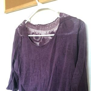 Forever 21 Lace Crop Top